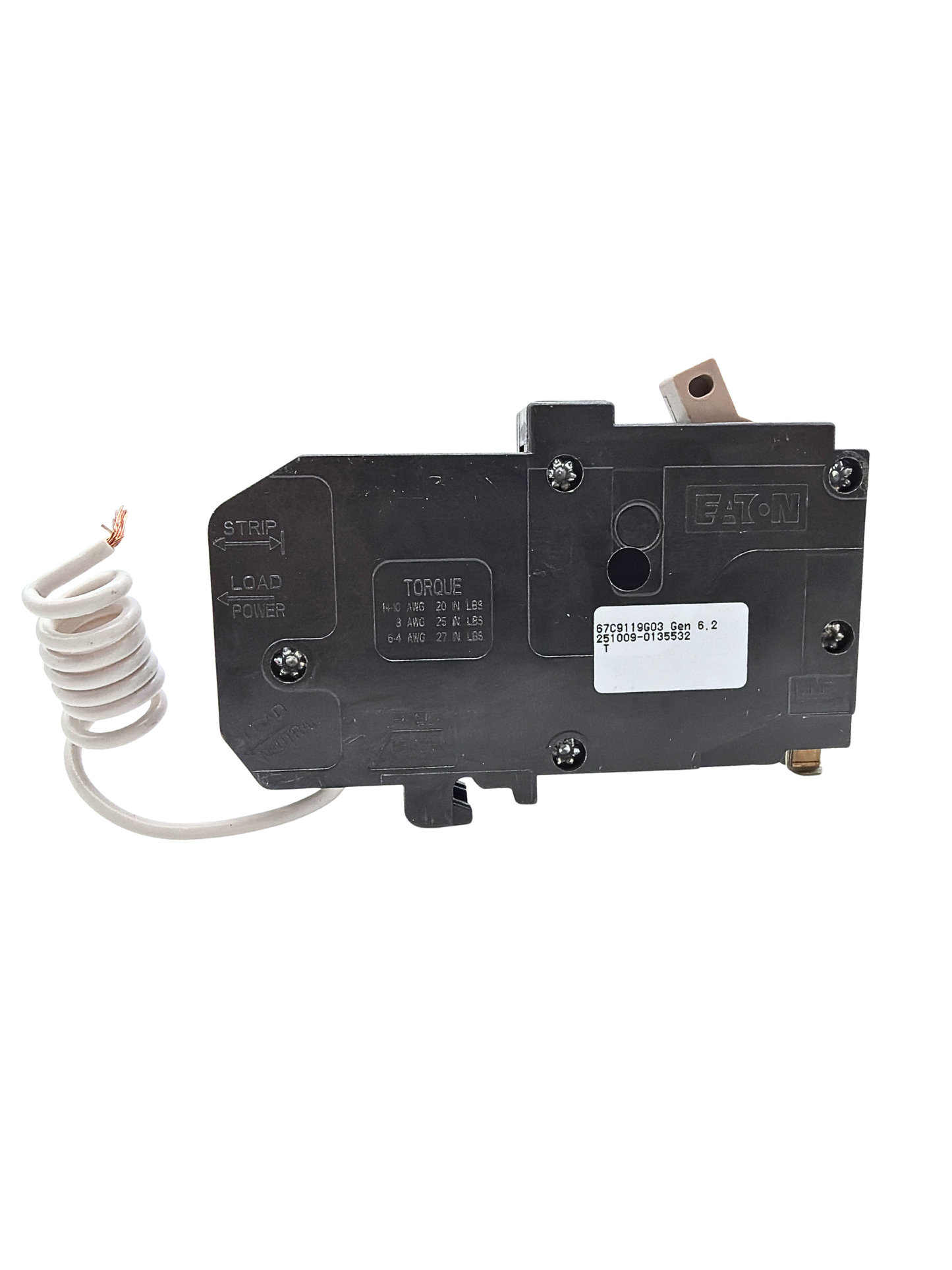 Eaton CHFN115AF 15 Amp AFCI Circuit Breaker – 1-Pole, CH Series, With Neutral – New