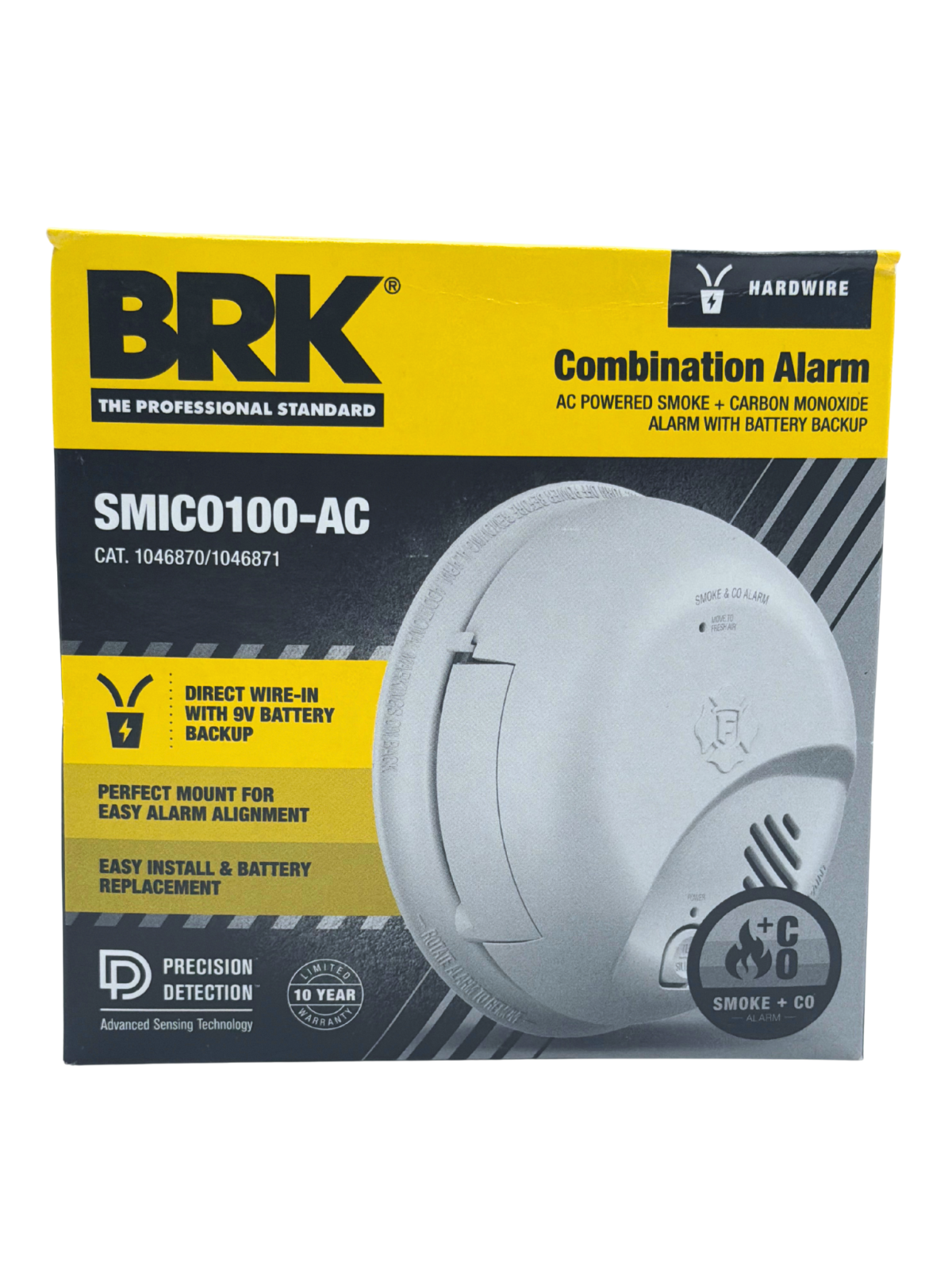 First Alert SMICO100 Smoke & Carbon Monoxide Alarm Battery Operated Combo NEW2