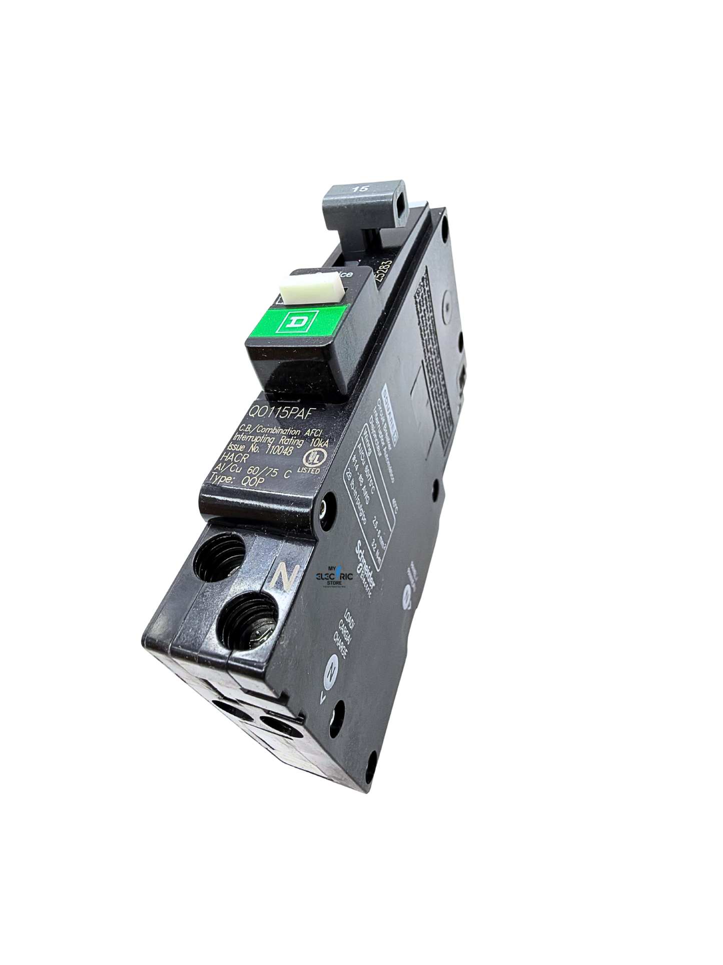 QO115PAF Square D by Schneider Electric 15A AFCI Circuit Breaker – New in Box