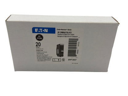 Eaton BRP120AF 20 Amp 1-Pole AFCI Plug-On Circuit Breaker – UL Listed, Residential Use