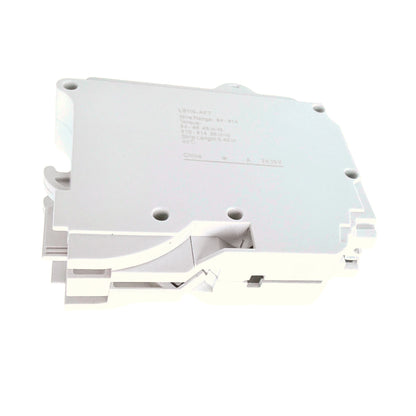 Leviton LB115-AFT 15A 1-pole AFCI plug-on circuit breaker, side view